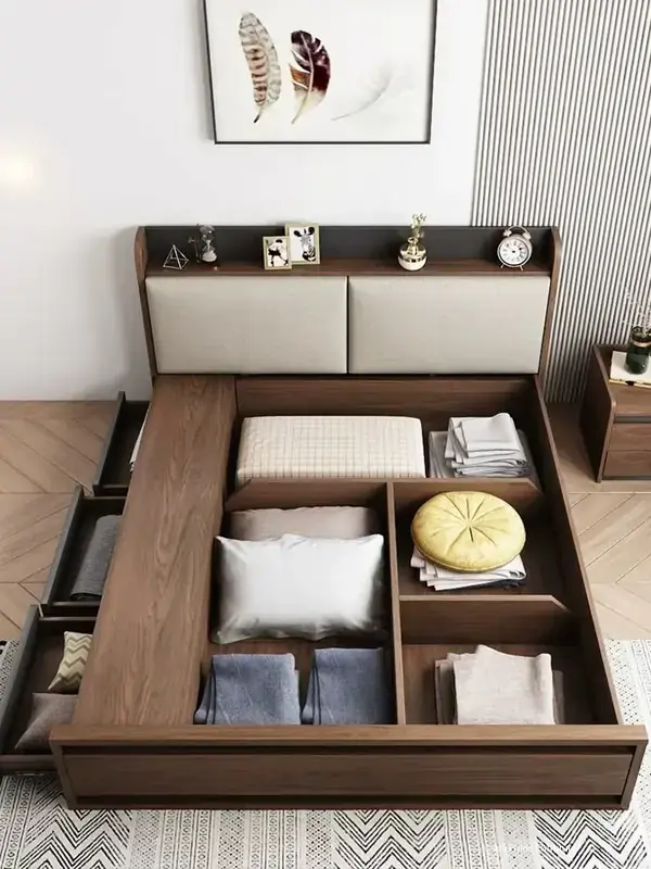 Tempat Tidur Kayu Jati