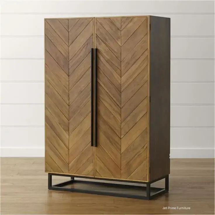 Lemari Baju 2 Pintu Minimalis