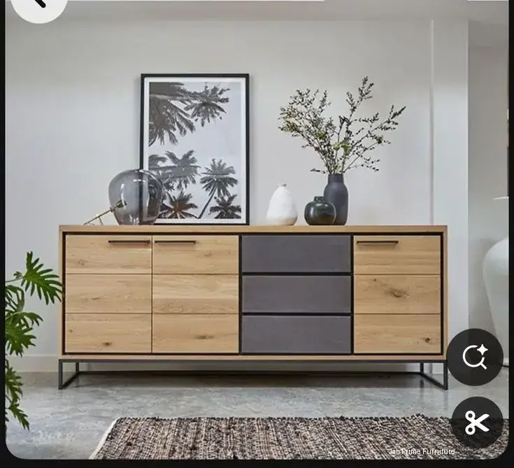 Nakas Kayu Jati Solid