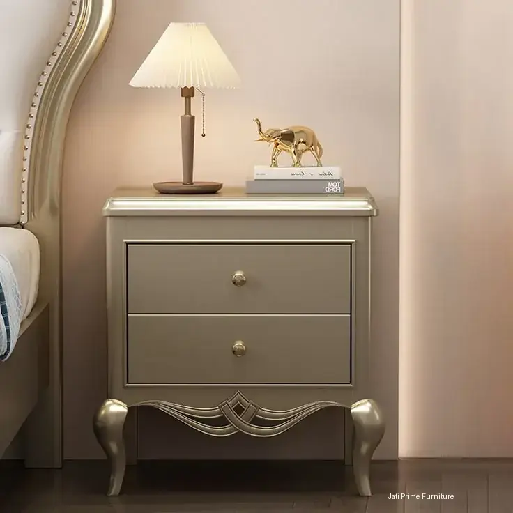 Nakas Kayu Jati Kamar Tidur