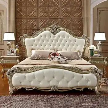 Tempat Tidur Jati Desain Mewah Ukiran