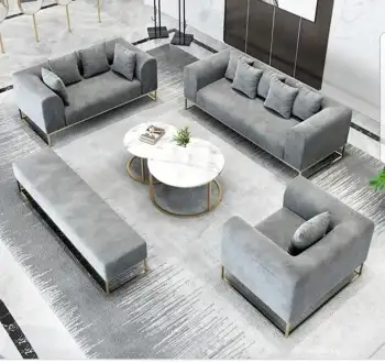 1 Set Kursi Sofa Ruang Tamu Minimalis Modern Premium