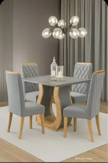 Meja Makan Jati Prime Minimalis Ukuran Diameter 80